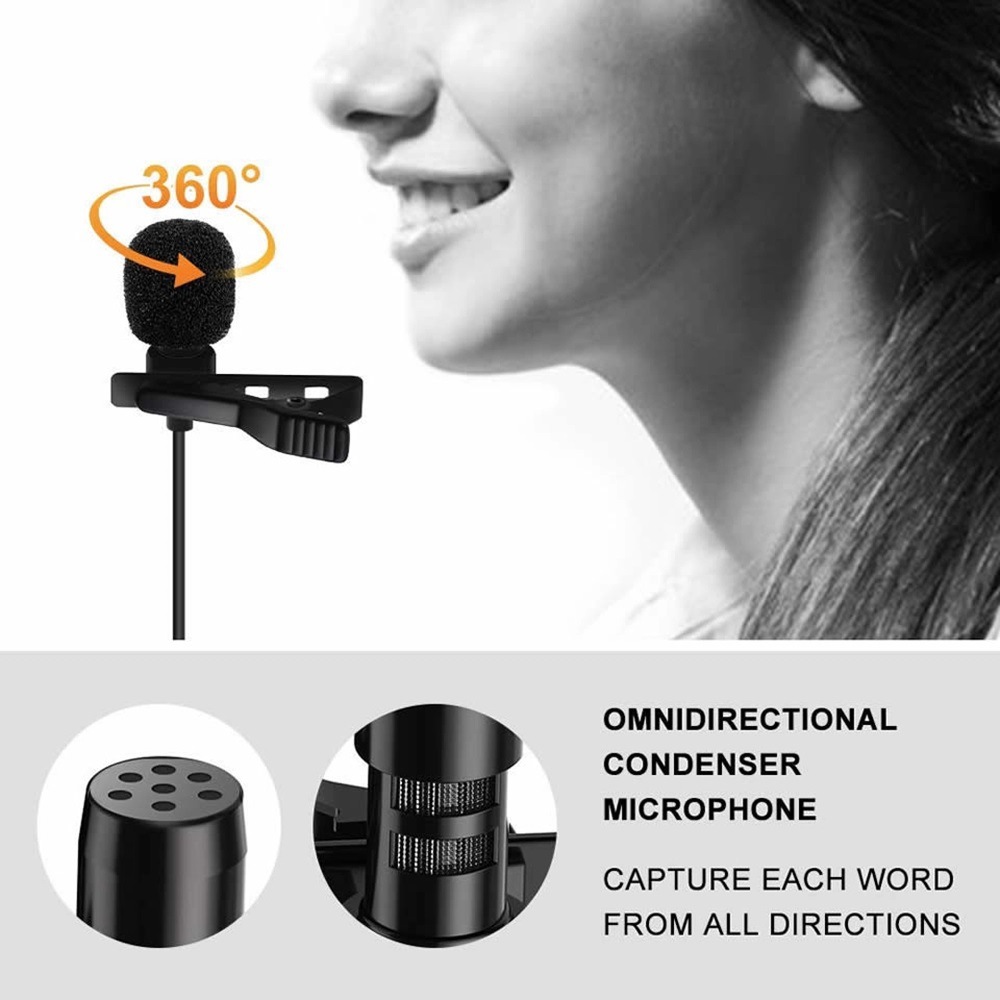 ميكروفون E8 احترافي لاسلكي UHF - مراجعة Wireless Lavalier Microphone Dual Receiver وسعره