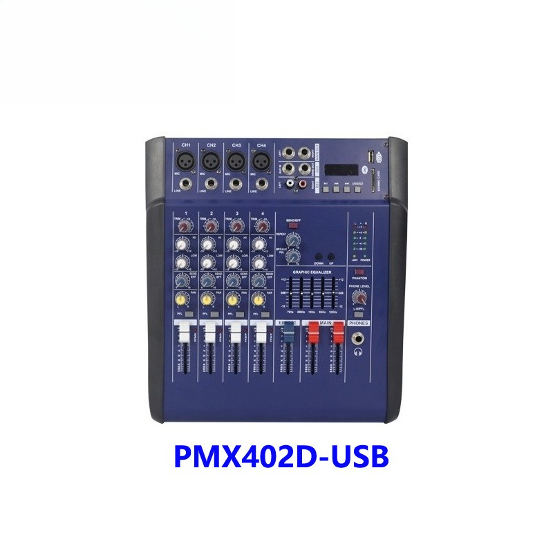 خلاط صوت مدمج مع مكبر صوت بـ 4 - مراجعة Karaoke Amplifier Mixer Bluetooth وسعره