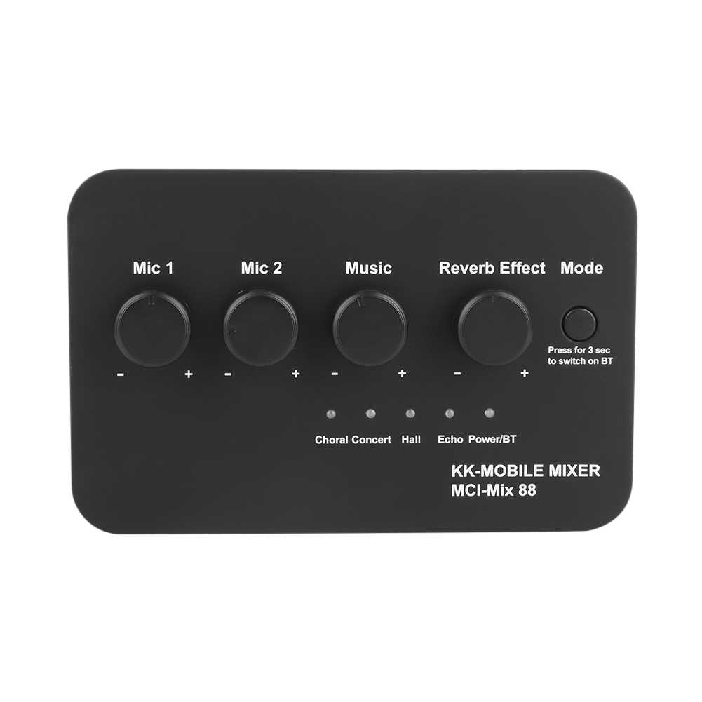 جهاز مزج صوت الكاراوكي مع مدخل - مراجعة Karaoke Amplifier Mixer Bluetooth وسعره