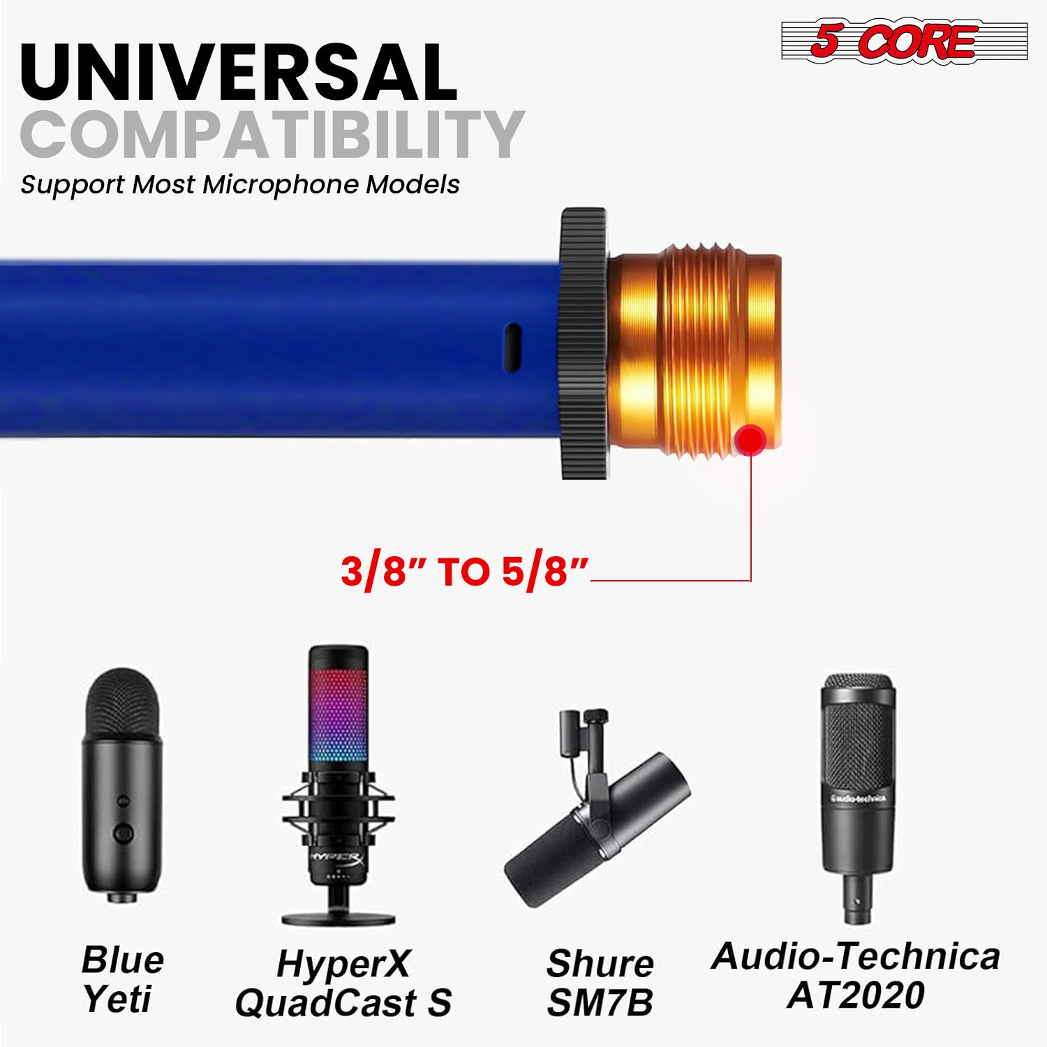 حامل ميكروفون ثلاثي القوائم بخ - مراجعة Microphone Stand Boom Arm Floor وسعره
