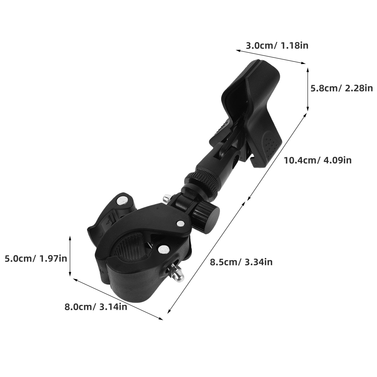 قطعتان من حامل الميكروفون البل - مراجعة Microphone Shock Mount Universal وسعره
