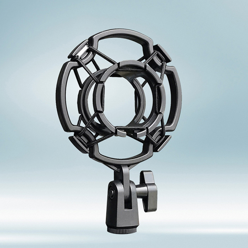 حامل ميكروفون مكثف احترافي عال - مراجعة Microphone Shock Mount Universal وسعره