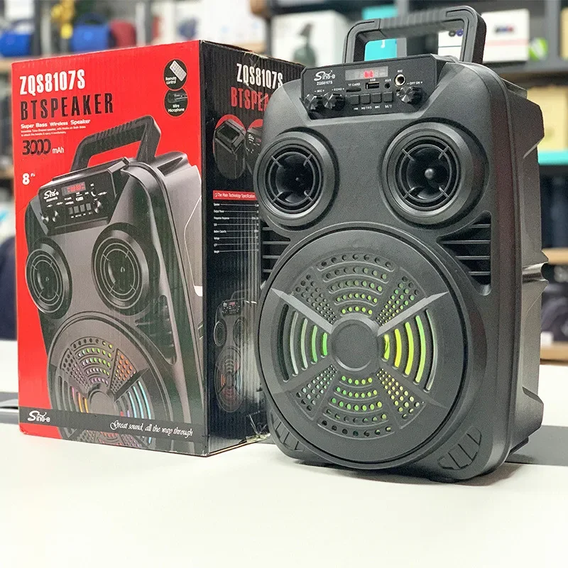 مكبرات صوت بخاصية البلوتوث عال - مراجعة Karaoke Speaker System 100W Rgb وسعره