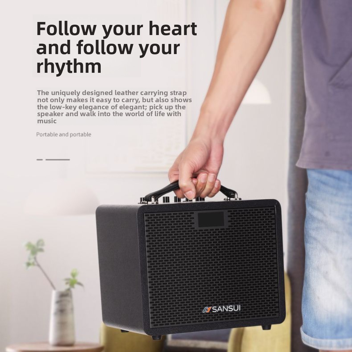 مكبر صوت بلوتوث SANSUI K78، نظ - مراجعة Pa Sound System Battery Portable Outdoor وسعره