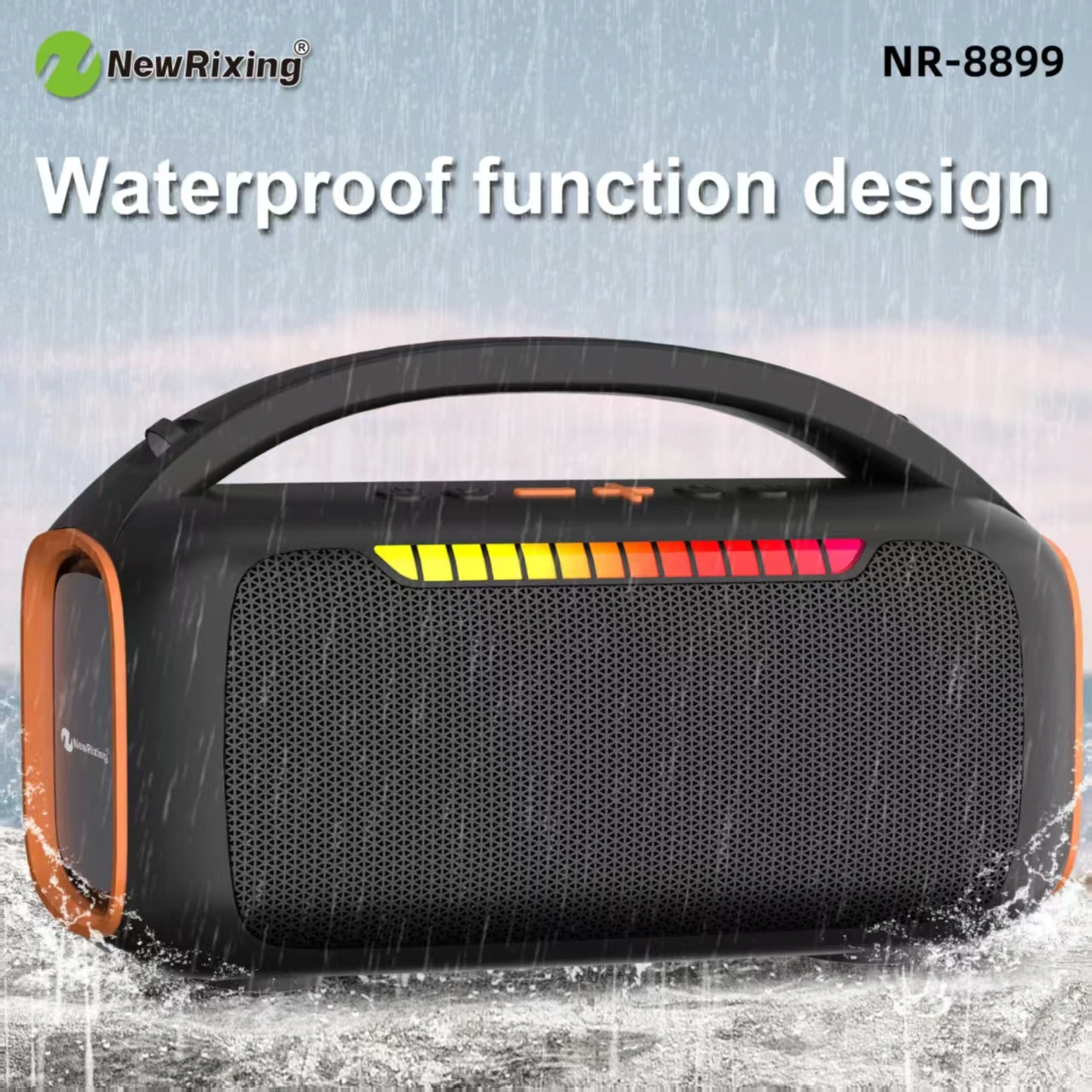 مكبر صوت بلوتوث NewRixing بقدر - مراجعة Karaoke Machine Portable With 2 Mic وسعره