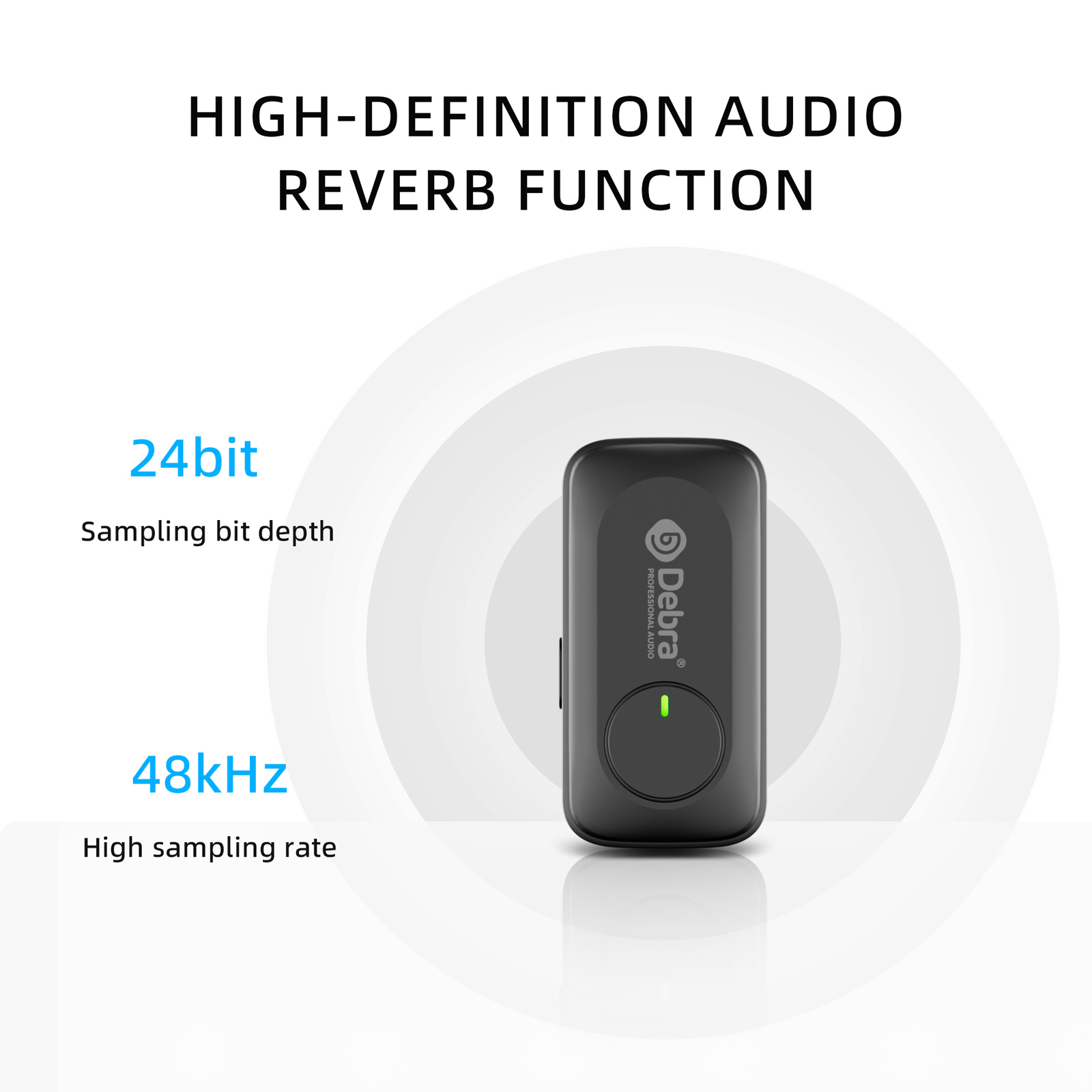 ميكروفون Debra DMIC-2 اللاسلكي - مراجعة Wireless Lavalier Microphone Dual Receiver وسعره