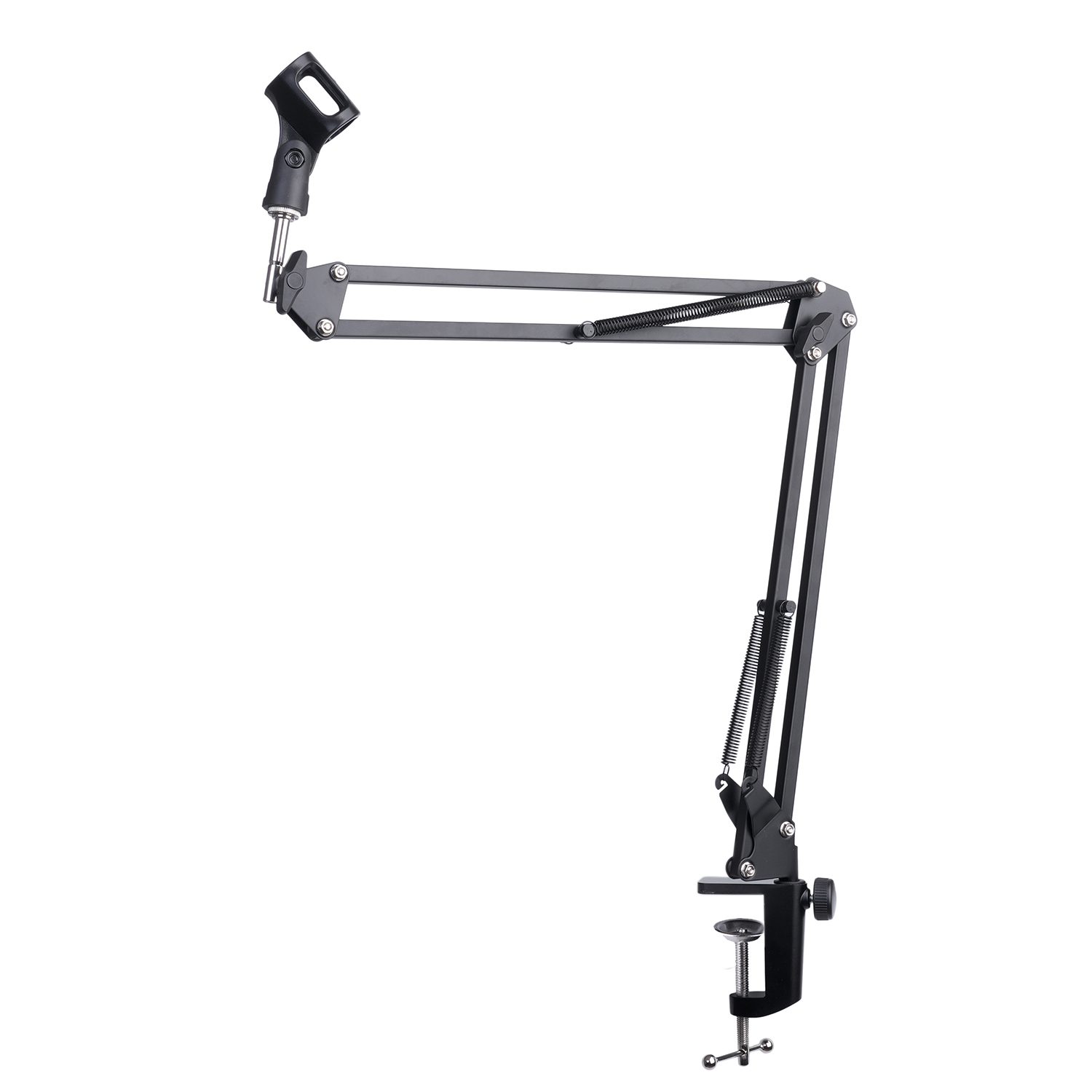 حامل ميكروفون تسجيل قابل للتمد - مراجعة Microphone Shock Mount Universal وسعره