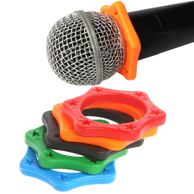 5 قطع من حامل الميكروفون اللاس - مراجعة Microphone Shock Mount Universal وسعره